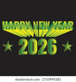 Vector year's featuring welcome with purple gradient and three oval year displays keywords: welcome, 2026, new year, celebration, greeting, text, typography, graphic, design, holiday, festive,...