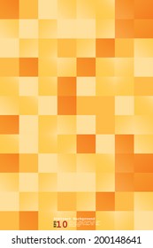 Vector - Yellow Abstract Pattern 