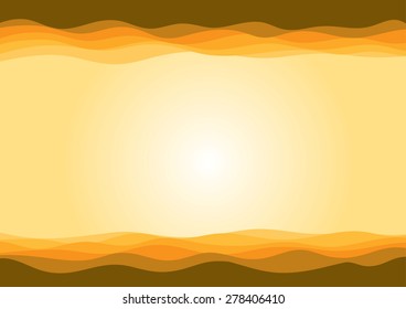 vector yellow background