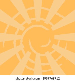 vector yellow background with circle tag label  illustration