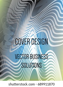 Vector yellow, blue, black, white modern A4 cover design. Gradient glow poster template, geometric halftone banner. Futuristic neon gradient glitch background with abstract shapes, hipster pattern.