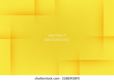 Vector yellow color abstract art background.