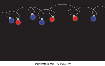 vector yellow glass light bulbs. round light bulbs connected by wire