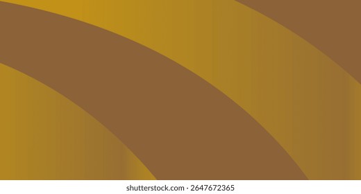 Vector yellow grey line background curve element with white space for text and message design, overlapping layers, vector
