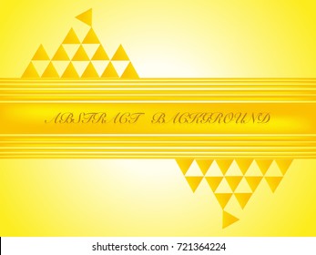 vector yellow light line abstract background design and geometric object