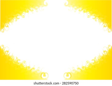 vector yellow and orange background