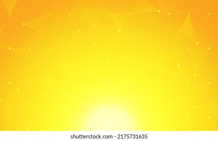 Vector  yellow orange summer sun light burst. orange rays grunge poster 