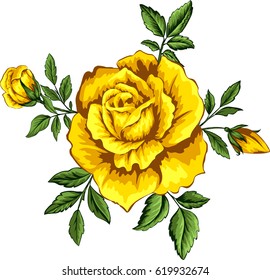 Yellow Rose Images, Stock Photos & Vectors | Shutterstock