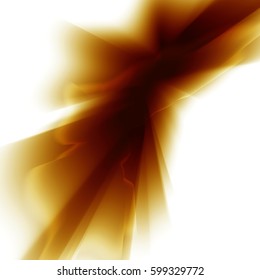 Vector yellow smooth blurry texture background. Abstract shining element