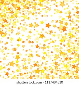 Vector yellow stars background element