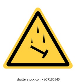 38,826 Yellow triangle warning Images, Stock Photos & Vectors ...