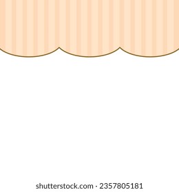 Vector yellow vertical stripes pattern background.