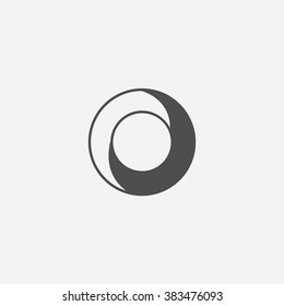 Vector yin yang Icon