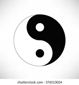 Vector Yin Yang Symbol