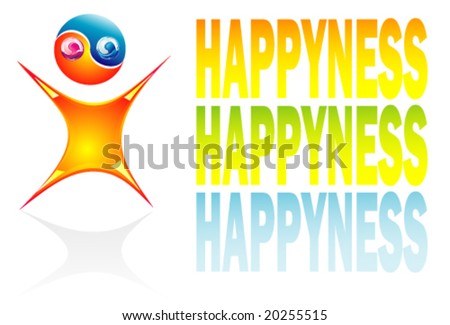 VECTOR  Ying Yang boy Happyness