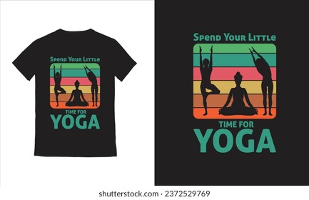 Vector Yoga Girls Vector yoga t-shirt design.