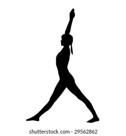 vector yoga silhouette 1