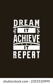 vector yourself motivational t shirt design template