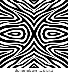 Vector. Zebra background.