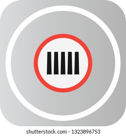 Vector Zebra Crossing Icon