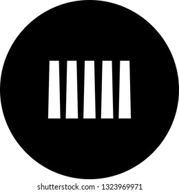  Vector Zebra Crossing Icon