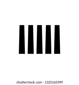  Vector Zebra Crossing Icon