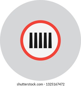  Vector Zebra Crossing Icon