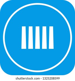  Vector Zebra Crossing Icon