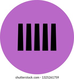  Vector Zebra Crossing Icon