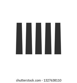  Vector Zebra Crossing Icon