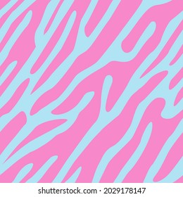 vector zebra pattern. seamless zebra stripe print for clothing or print
