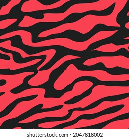 vector zebra print. zebra skin. black and white stripes. seamless zebra print for clothing or print