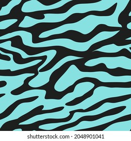 vector zebra print. zebra skin. black and white stripes. seamless zebra print for clothing or print