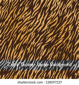 Vector- Zebra texture background