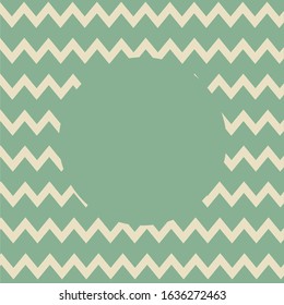 Vector of a zig zag background and a circle in the center for wrapping paper, etc.