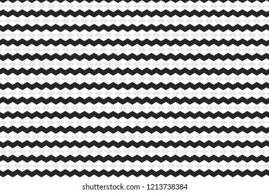 Vector Zigzag Chevron Pattern Curved Wavy Stock Vector (Royalty Free ...