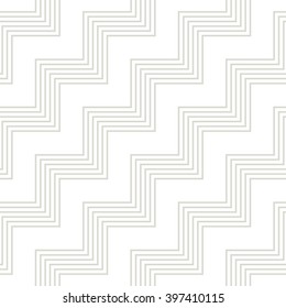 Vector zigzag pattern. Seamless dotted background. Repeating monochrome texture. Simple minimalistic swatch.