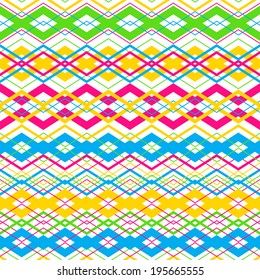 Vector zigzag seamless pattern. Eps10