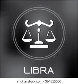 Vector Zodiac sign libra