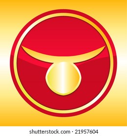 Vector Zodiac Sign - Taurus