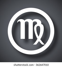 Vector Zodiac sign Virgo