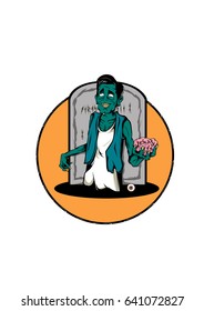 Vector Zombie illustration