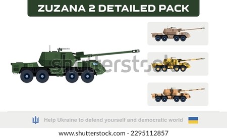 Vector Zuzana 2 artillery system, Slovakian Self-propelled gun, howitzer, Slovak Firepower, Slovak Artillery Force, Artillery, Precision Fire, Mobile Artillery