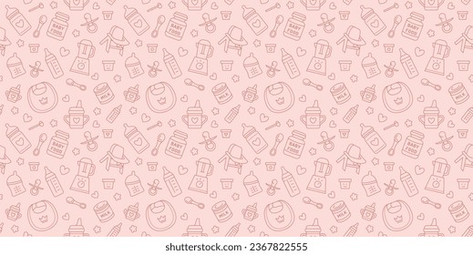 vectoral babygirl pattern texture background paper