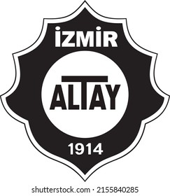 VECTORAL LOGO OF ALTAY DISTRICT OF IZMIR