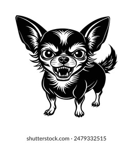 -vector-art-angry-chihuahua (2) , this is a editable file.