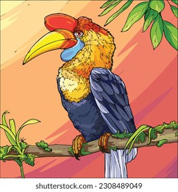 Vector-based bird pictures are captivating and visually stunning representations of avian beauty. 