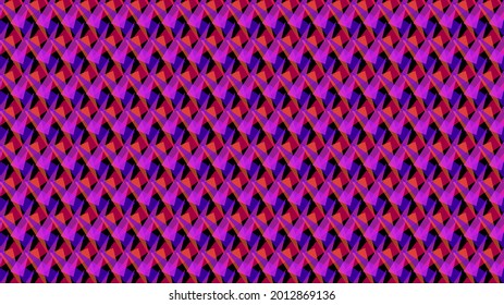 A vector-based, bright, seamless texture made up of translucent triangles.