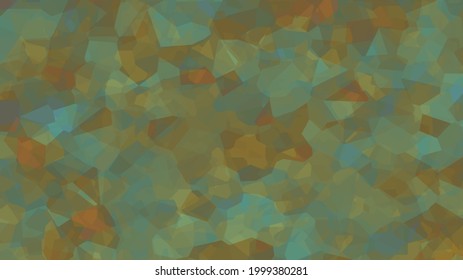 Vector-based, colored texture made up of polygons.