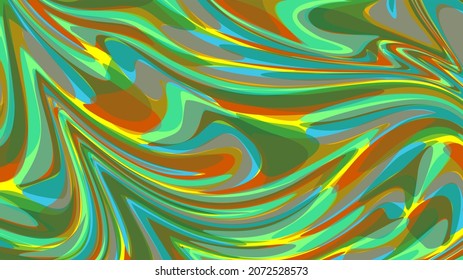 Vector-based multicolored texture consisting of deformed, smoothed shapes.